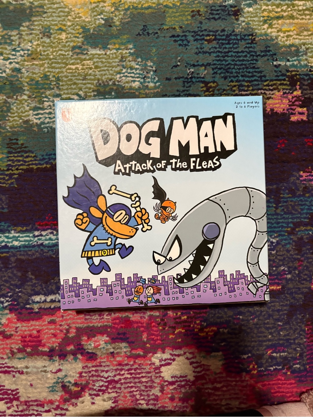 Dog Man Attack of the Fleas Board Game